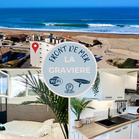 La Graviere, Cozy Studio Wifi & Parking 20M Ocean Surf Plage Soorts-Hossegor Kültér fotó