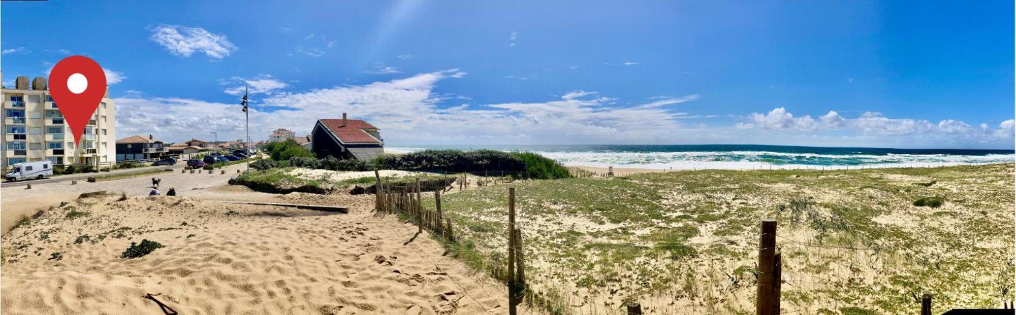 La Graviere, Cozy Studio Wifi & Parking 20M Ocean Surf Plage Soorts-Hossegor Kültér fotó